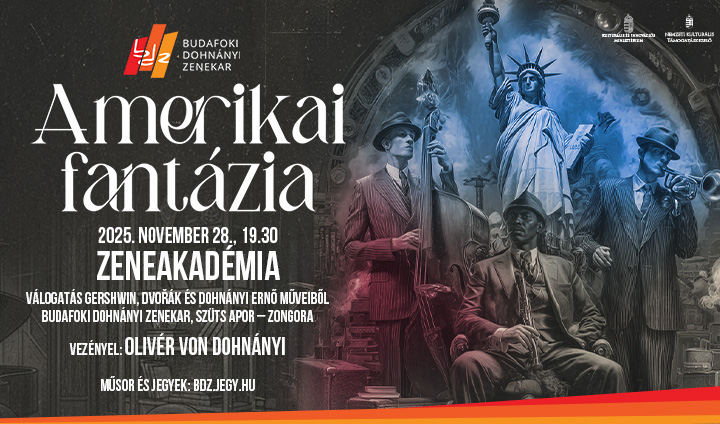 Amerikai fantázia – Dohnányi bérlet 2025-26/3.